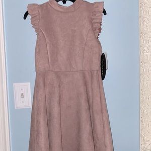 AVA & YELLY ice mauve childrens size 12 dress